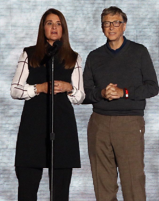 Bill y Melinda Gates