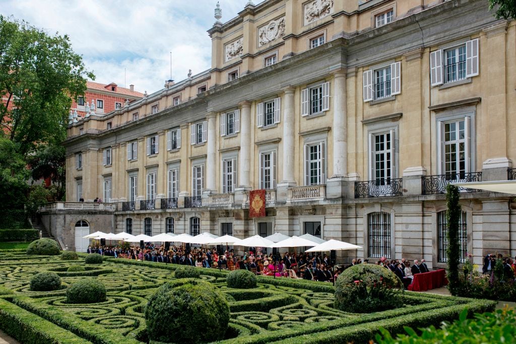 El Palacio de Liria de Madrid en la boda de James Stuart y Belen Corsini