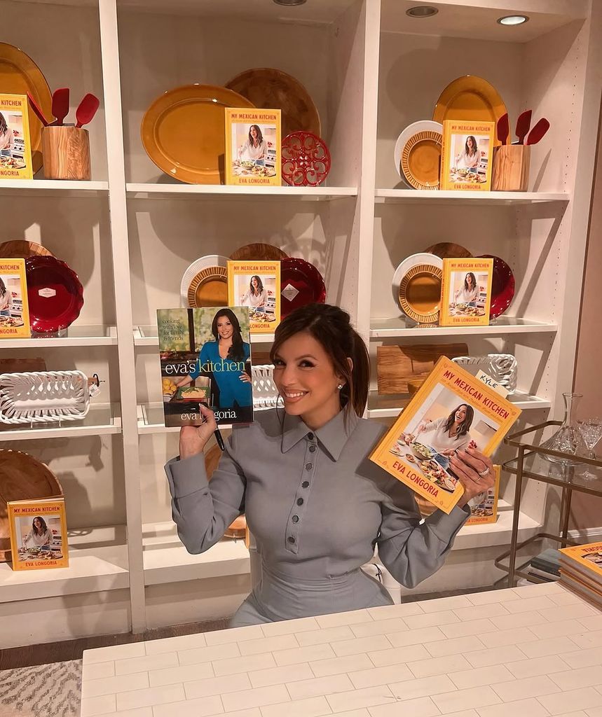 Eva Longoria tiene dos libros de cocina