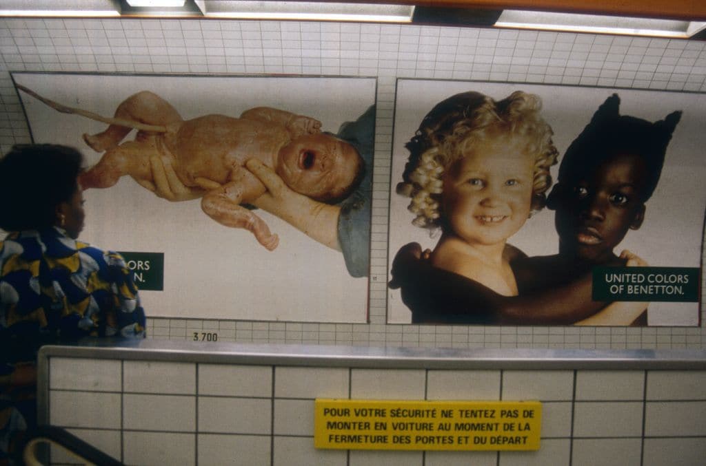 Las campañas de Oliviero Toscani para Benetton