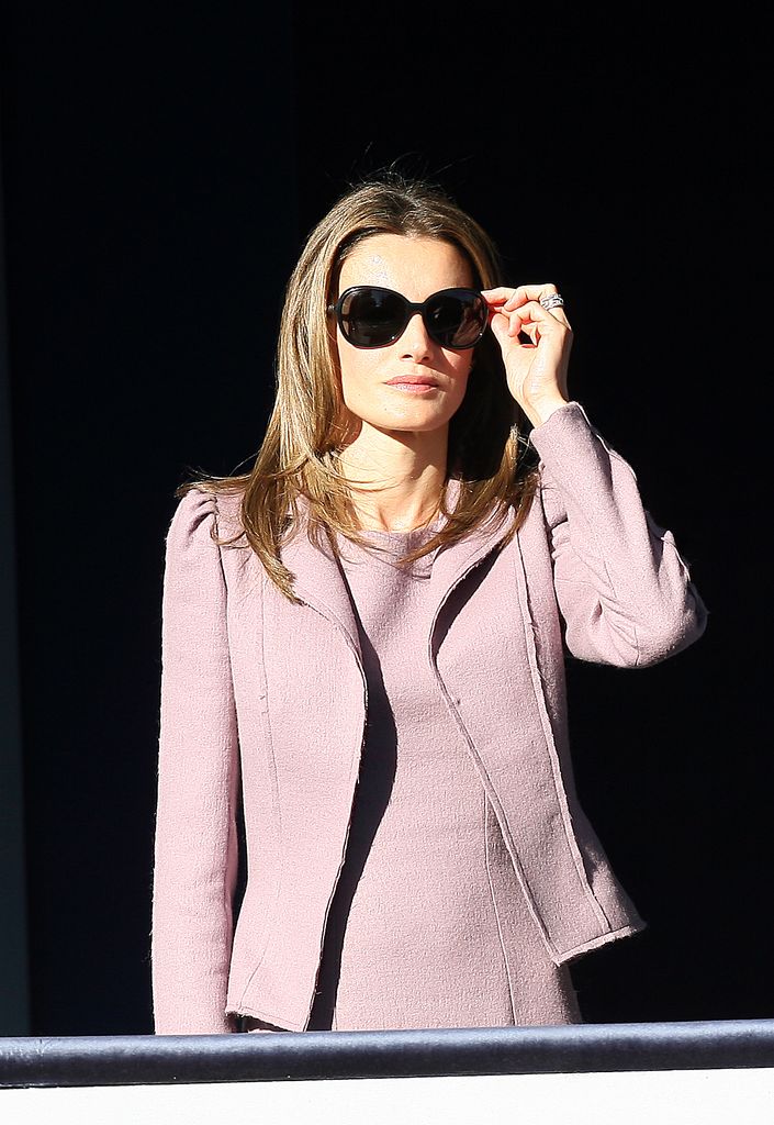 Reina Letizia en el día de la Hispanidad de 2009