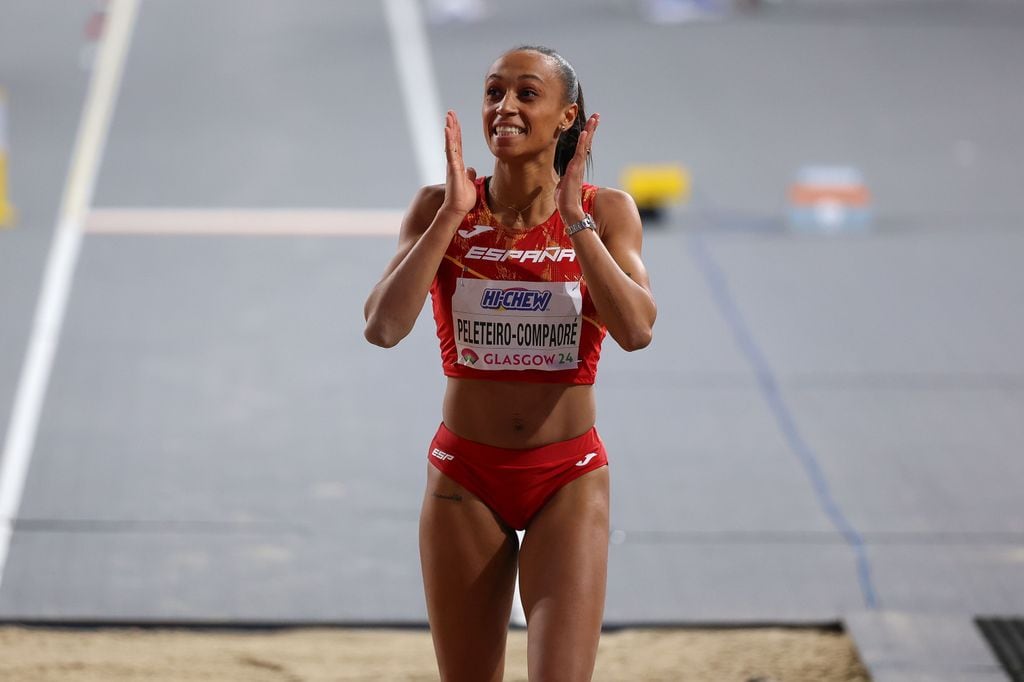 Ana Peleteiro en el Campeonato mundial de Glasgow