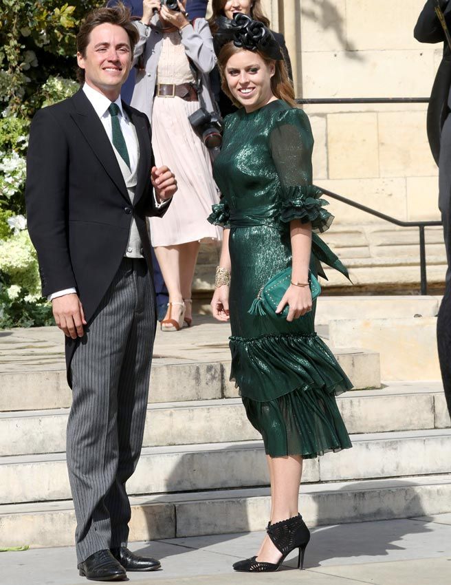 Beatriz de York vestido verde