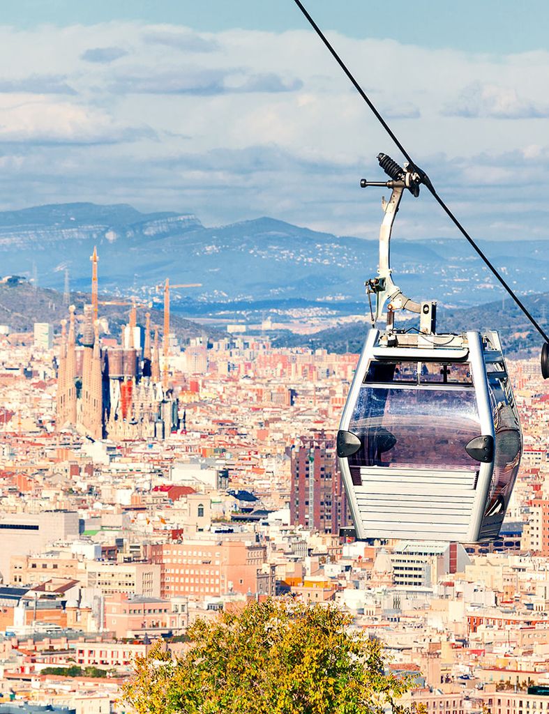 Barcelona desde el teleférico