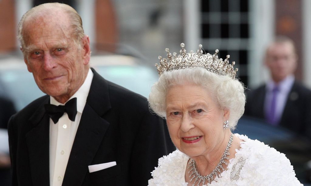 La reina Isabel II y el príncipe Felipe