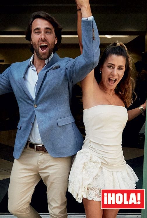 Elena Tablada y Javier Ungría, las imágenes de su boda secreta en Miami en ¡HOLA!