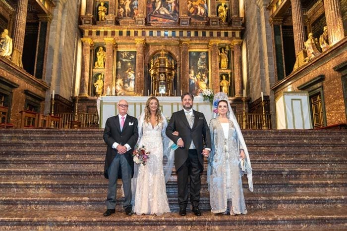 La felicidad de María José Cantudo en la boda de su hijo Manuel 