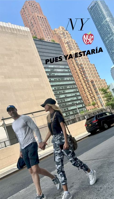 Lara Dibildos hace oficial su historia de amor con Carlos Maturana en un viaje a Nueva York