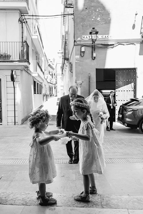 Una boda en la Iglesia de Santa Cruz