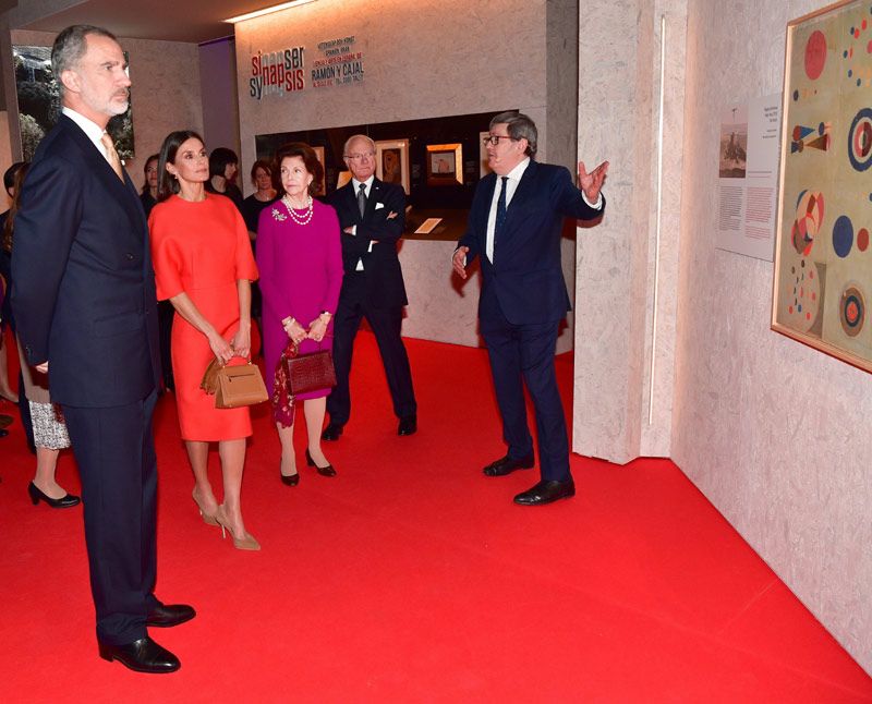 Reyes Felipe y Letizia y reyes de Suecia