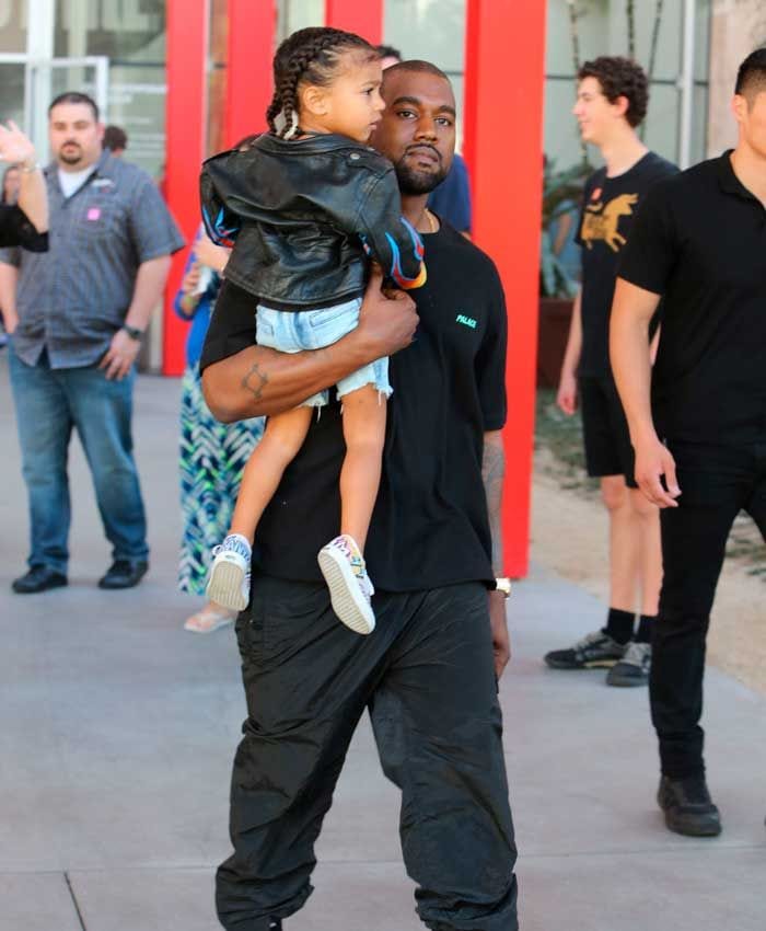 Kanye West y North West