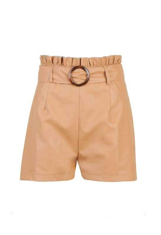 shorts piel