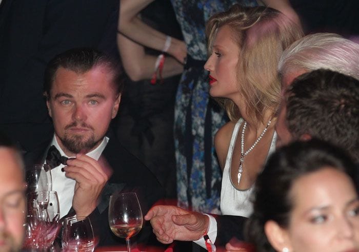 Leonardo DiCaprio y n Toni Garrn