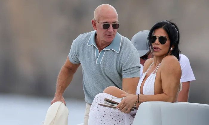 Jeff Bezos y Lauren Sánchez