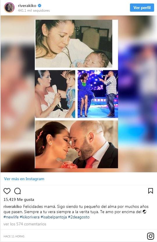 Isabel Pantoja y su hijo Kiko