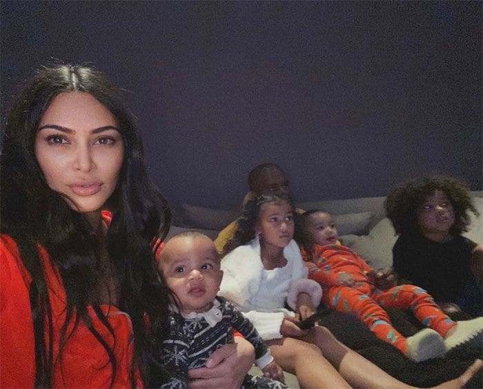 La escapada que Kanye West ha hecho con sus hijos para que Kim Kardashian descanse