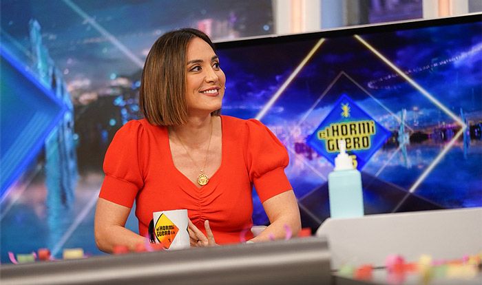 Tamara Falcó colaborando en 'El hormiguero'