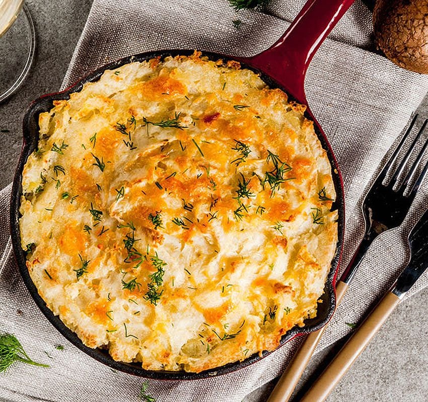 pastel de pollo