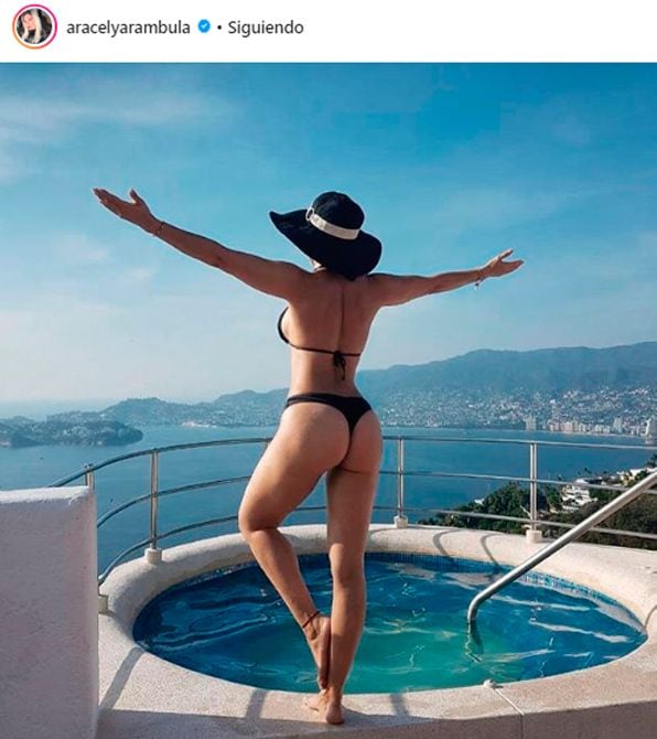 Aracely Arámbula en bikini 