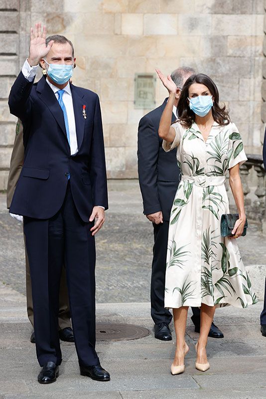 Los reyes Felipe y Letizia visitan Galicia en el Día de Santiago