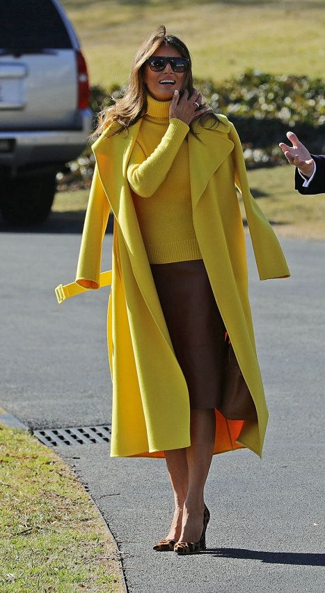 Melania amarillo