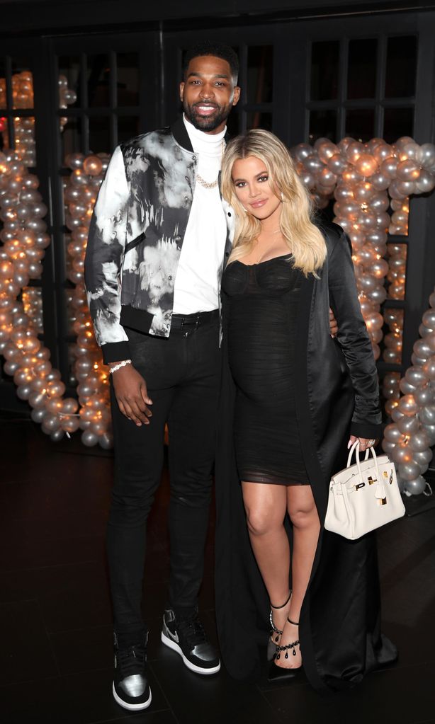 Khloé Kardashian y Tristan Thompson