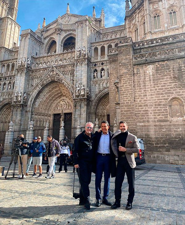 El Güero Castro, Fernando Colunga y Julián Gil 