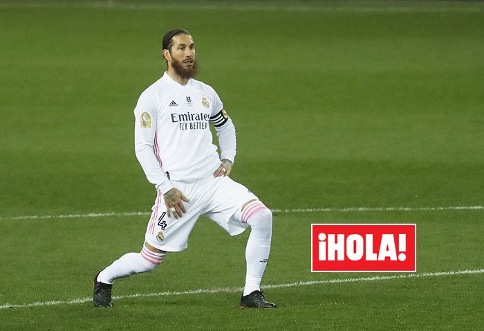 Sergio Ramos, en uno de sus partidos con el Real Madrid