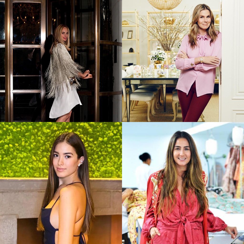 Speakers VIP Lauren Santo Domingo, Aerin Lauder, Sharon Fonseca, Johanna Ortiz