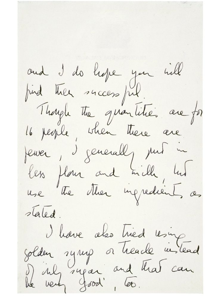 Carta de la reina Isabel II a Eisenhower