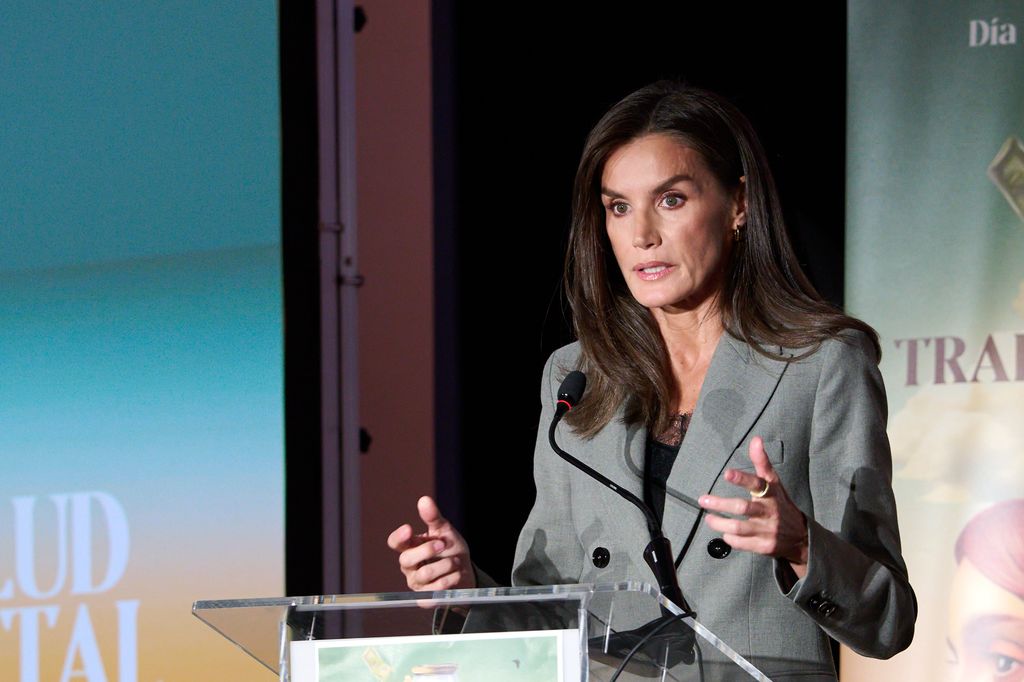 La reina ofreció un discurso durante la celebración del Día Mundial de la Salud Mental