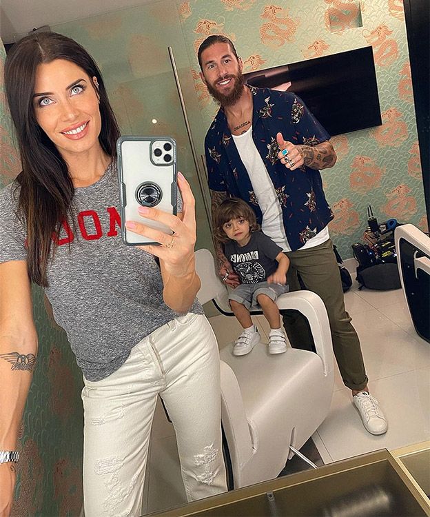 Sergio Ramos y Pilar Rubio