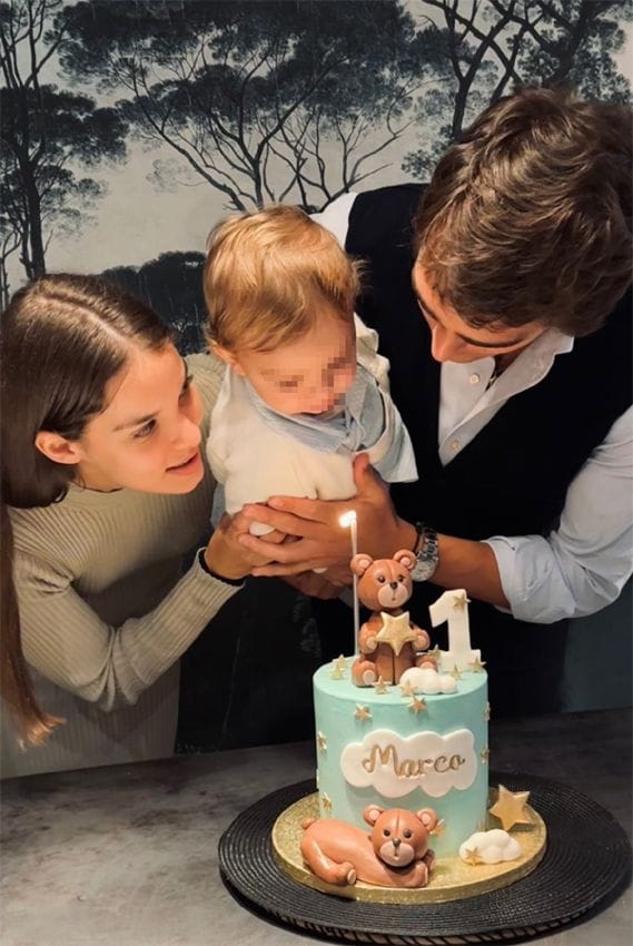 Gara Arias y Pepe Barroso Jr. celebran el primer cumpleaños de su hijo