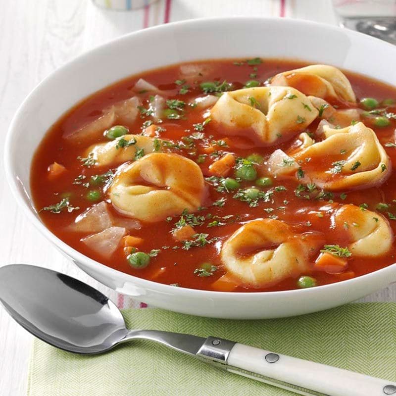 recetas rapidas faciles tomates sopa pasta