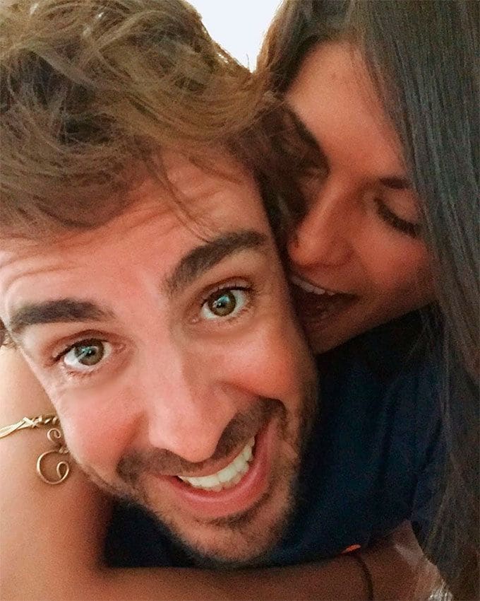 Fernando Alonso y Linda Morselli