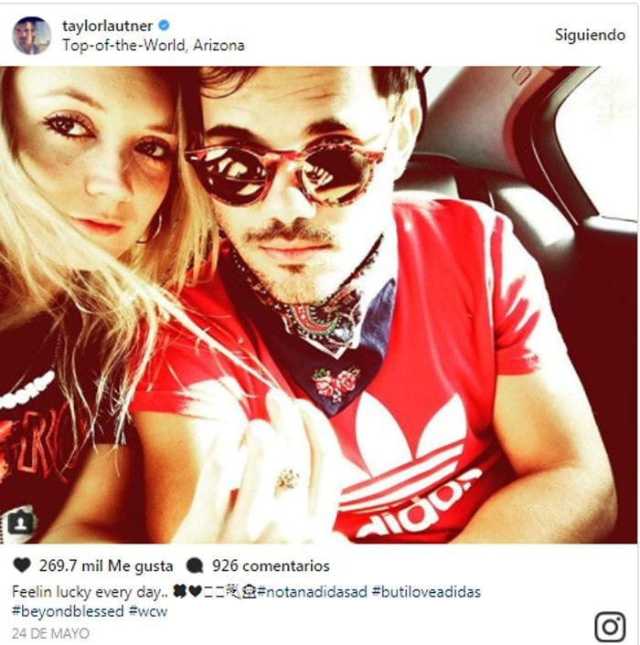 Taylor Lautner y Billie Lourd