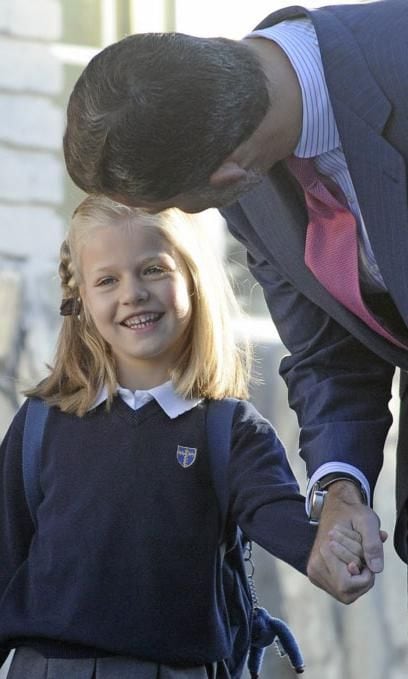 Felipe VI y Leonor