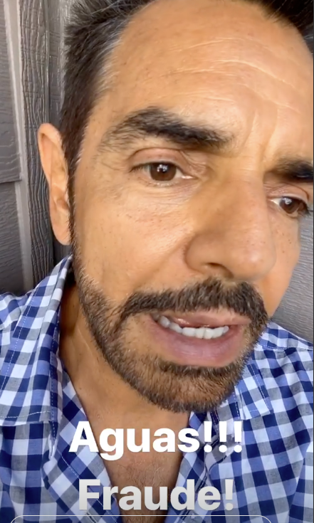 Eugenio Derbez alerta sobre fraude