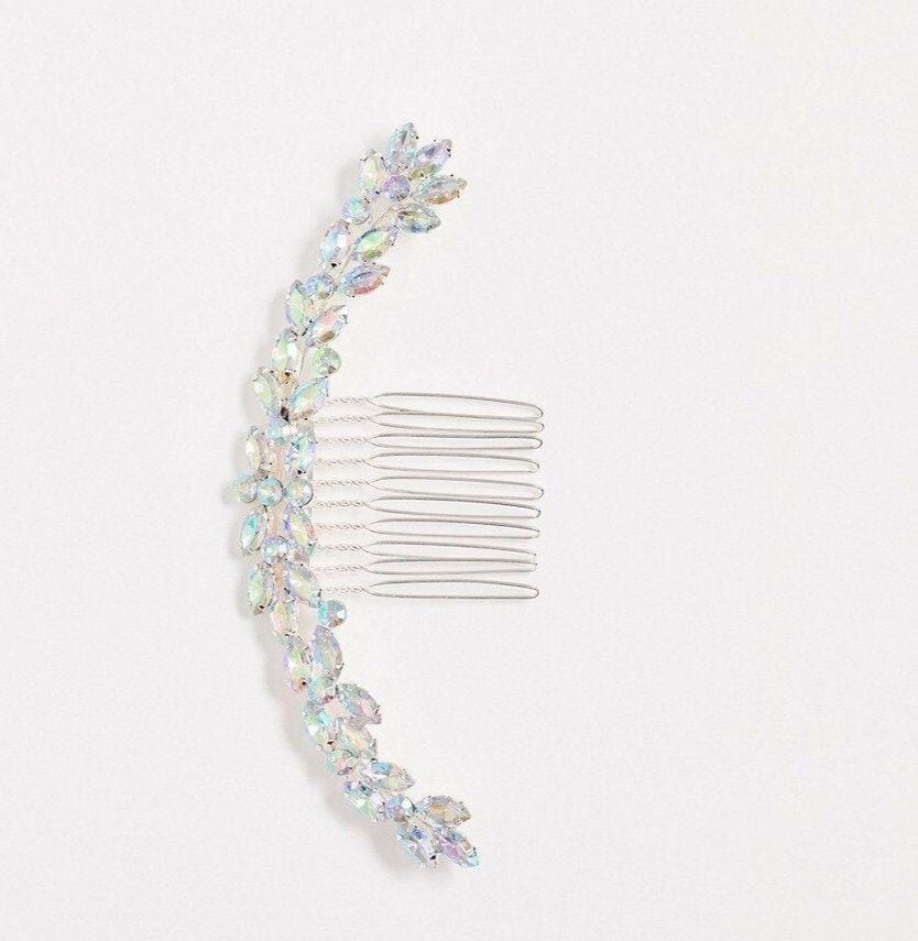 true decadence rhinestone hair comb