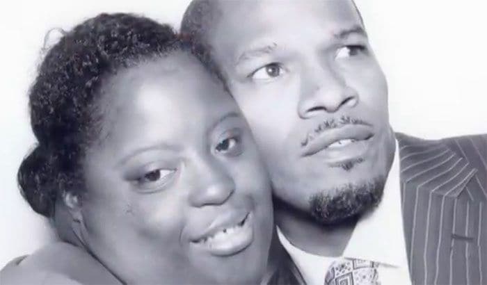 Jamie Foxx con su hermana Deondra