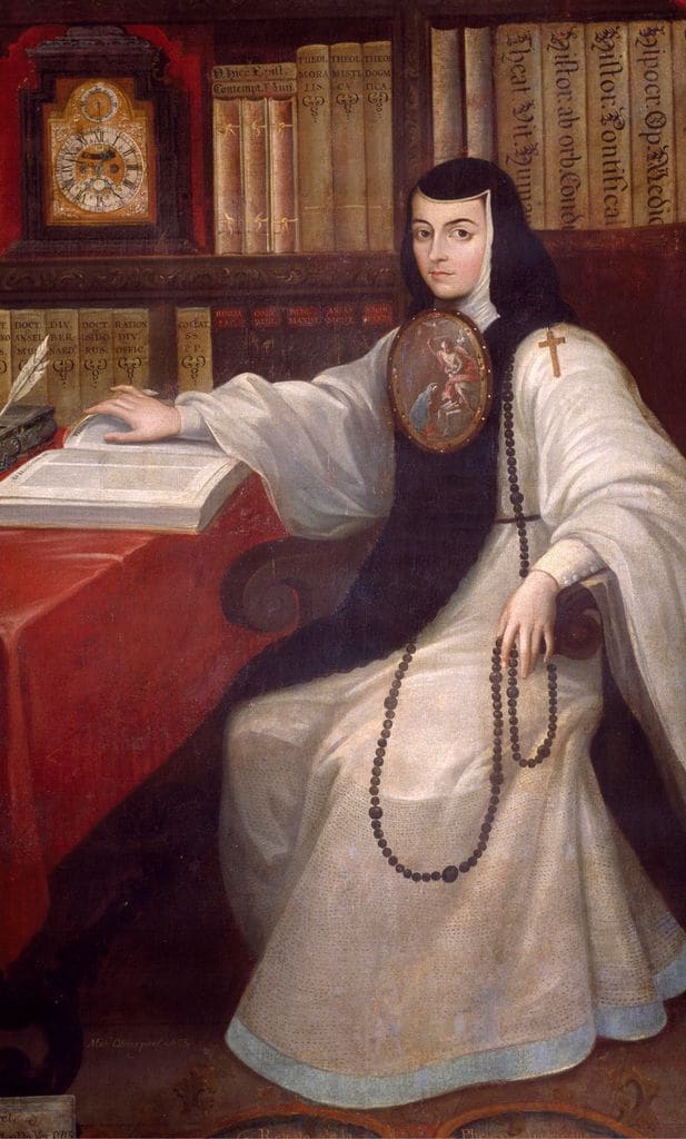 Portrait of Sister Juana Ines of De La Cruz