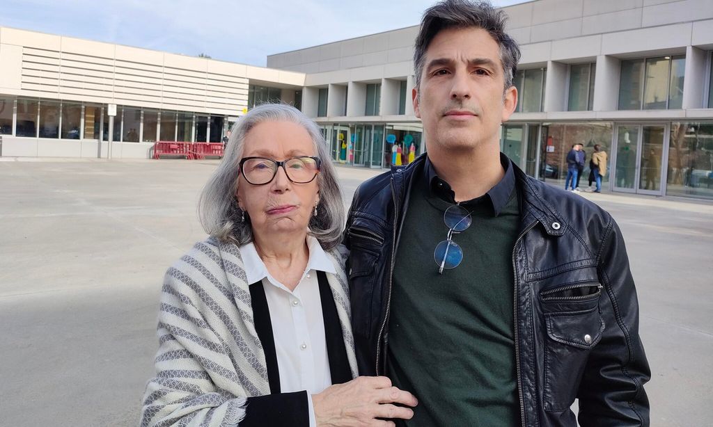 Lucía Rivadulla, madre de Itziar Castro y el director Frankie de Leonardis