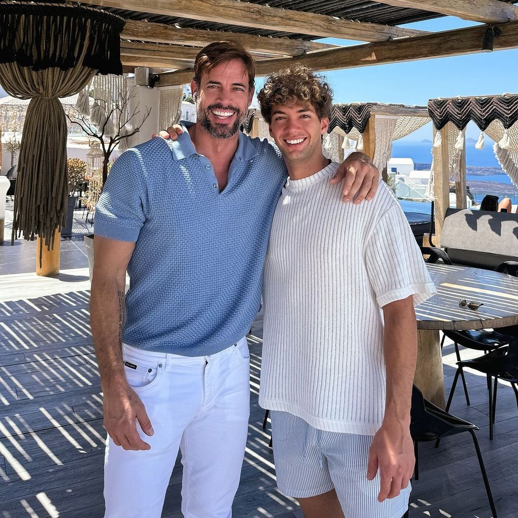 William Levy y su hijo Christopher Alexander