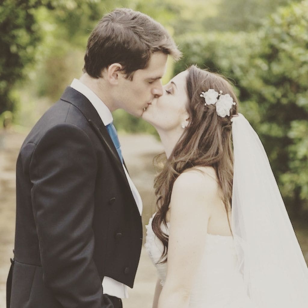 Gonzalo y Sofía el día de su boda en Guimaraes septiembre de 2013