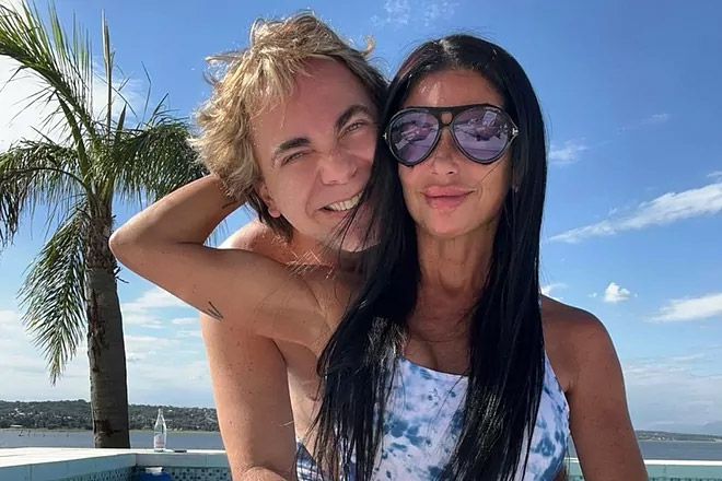 Cristian Castro y su novia Mariela Sánchez