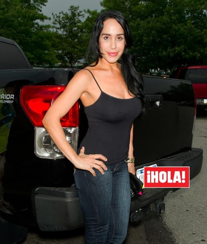 Nadya Suleman, en la imagen en 2012, quiso dejar atrás su convulso pasado en 2013 y 'matar' el personaje de la 'octomom'
