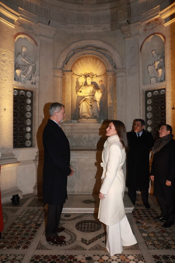 Felipe VI y Letizia en Roma