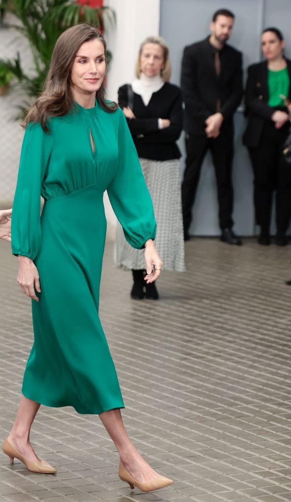 La reina Letizia en el Día Mundial Contra el Cáncer