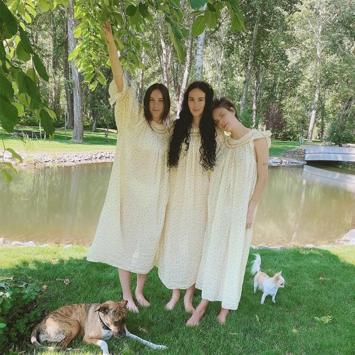 Rumer, Scout y Tallulah Willis