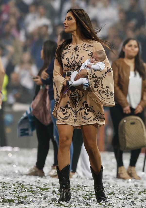 Sergio Ramos y Pilar Rubio con sus hijos